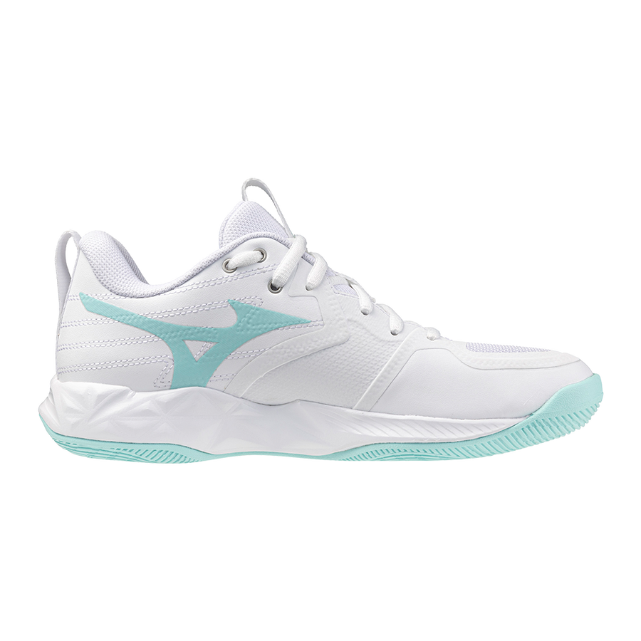 Mizuno WAVE MOMENTUM PRO White/Blue Tint